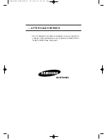 Предварительный просмотр 65 страницы Samsung LW30A23W Owner'S Instructions Manual