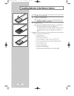 Preview for 13 page of Samsung LW32A30W Owner'S Instructions Manual