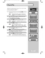 Preview for 16 page of Samsung LW32A30W Owner'S Instructions Manual