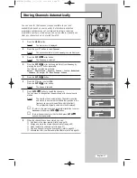 Preview for 18 page of Samsung LW32A30W Owner'S Instructions Manual