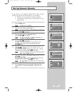 Preview for 20 page of Samsung LW32A30W Owner'S Instructions Manual