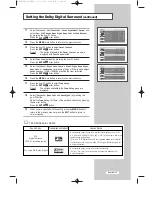 Preview for 34 page of Samsung LW32A30W Owner'S Instructions Manual