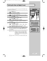 Preview for 36 page of Samsung LW32A30W Owner'S Instructions Manual