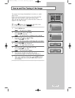 Preview for 46 page of Samsung LW32A30W Owner'S Instructions Manual