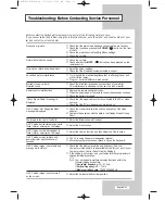 Preview for 52 page of Samsung LW32A30W Owner'S Instructions Manual