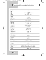 Preview for 55 page of Samsung LW32A30W Owner'S Instructions Manual