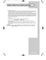 Preview for 58 page of Samsung LW32A30W Owner'S Instructions Manual