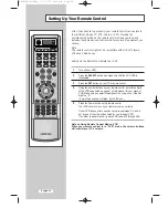 Preview for 59 page of Samsung LW32A30W Owner'S Instructions Manual