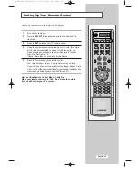 Preview for 60 page of Samsung LW32A30W Owner'S Instructions Manual