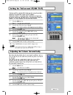 Preview for 37 page of Samsung LW32A33W Owner'S Instructions Manual