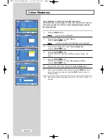 Preview for 44 page of Samsung LW32A33W Owner'S Instructions Manual