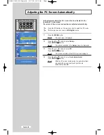 Preview for 48 page of Samsung LW32A33W Owner'S Instructions Manual