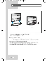 Preview for 56 page of Samsung LW32A33W Owner'S Instructions Manual