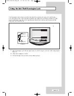 Preview for 57 page of Samsung LW32A33W Owner'S Instructions Manual