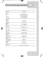 Preview for 59 page of Samsung LW32A33W Owner'S Instructions Manual