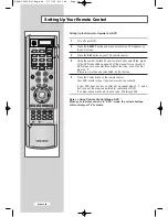 Preview for 66 page of Samsung LW32A33W Owner'S Instructions Manual