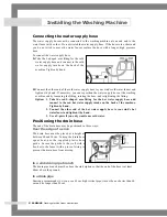 Предварительный просмотр 6 страницы Samsung M1001 Owner'S Instructions Manual