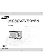 Preview for 1 page of Samsung M1712N Owner'S Instructions Manual