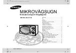 Samsung M1717N Owner'S Instructions And Cooking Manual предпросмотр