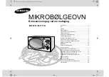 Preview for 25 page of Samsung M1717N Owner'S Instructions And Cooking Manual