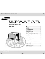 Samsung M1739N Owner'S Instructions Manual preview