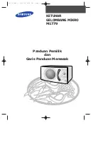 Preview for 33 page of Samsung M1779 Owner'S Instructions And Cooking Manual