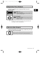 Preview for 47 page of Samsung M1779 Owner'S Instructions And Cooking Manual