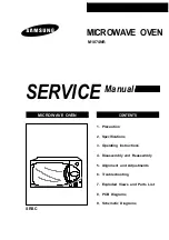 Предварительный просмотр 1 страницы Samsung M1874NR Service Manual