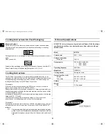 Предварительный просмотр 12 страницы Samsung M1875N Owner'S Instructions Manual