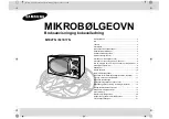 Preview for 25 page of Samsung M1917N Owner'S Instructions And Cooking Manual