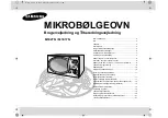 Preview for 73 page of Samsung M1917N Owner'S Instructions And Cooking Manual