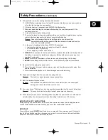 Preview for 9 page of Samsung M1927 Owner'S Instructions Manual