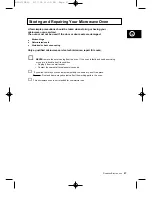 Preview for 27 page of Samsung M1927 Owner'S Instructions Manual