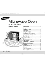 Preview for 1 page of Samsung M1975N Owner'S Instructions Manual