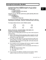 Preview for 7 page of Samsung M1D33-1 Owner'S Instructions Manual