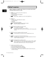 Preview for 8 page of Samsung M1D33 Owner'S Instructions And Cooking Manual