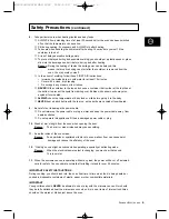 Preview for 9 page of Samsung M1D33 Owner'S Instructions And Cooking Manual