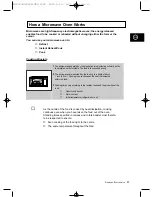 Preview for 11 page of Samsung M1D33 Owner'S Instructions And Cooking Manual