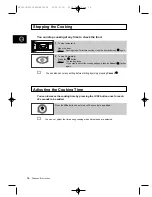 Preview for 14 page of Samsung M1D33 Owner'S Instructions And Cooking Manual