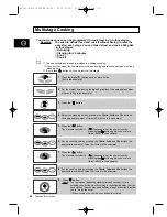 Preview for 20 page of Samsung M1D33 Owner'S Instructions And Cooking Manual