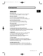 Preview for 31 page of Samsung M1D33 Owner'S Instructions And Cooking Manual