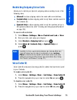 Preview for 101 page of Samsung M520 Owner'S Manual