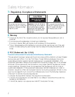 Предварительный просмотр 2 страницы Samsung M7 User Manual