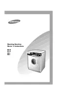 Preview for 1 page of Samsung M801 Owner'S Instructions Manual