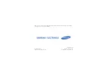 Samsung M8800 User Manual preview