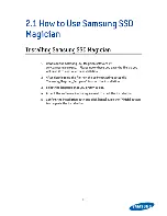 Preview for 9 page of Samsung Magician User Manual