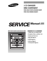 Предварительный просмотр 1 страницы Samsung MAX-910 Service Manual