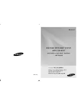 Preview for 1 page of Samsung MAX-DA69 User Manual