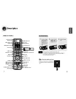 Preview for 5 page of Samsung MAX-DC640 Instruction Manual