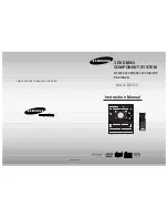 Samsung MAX- DC650 Instruction Manual preview